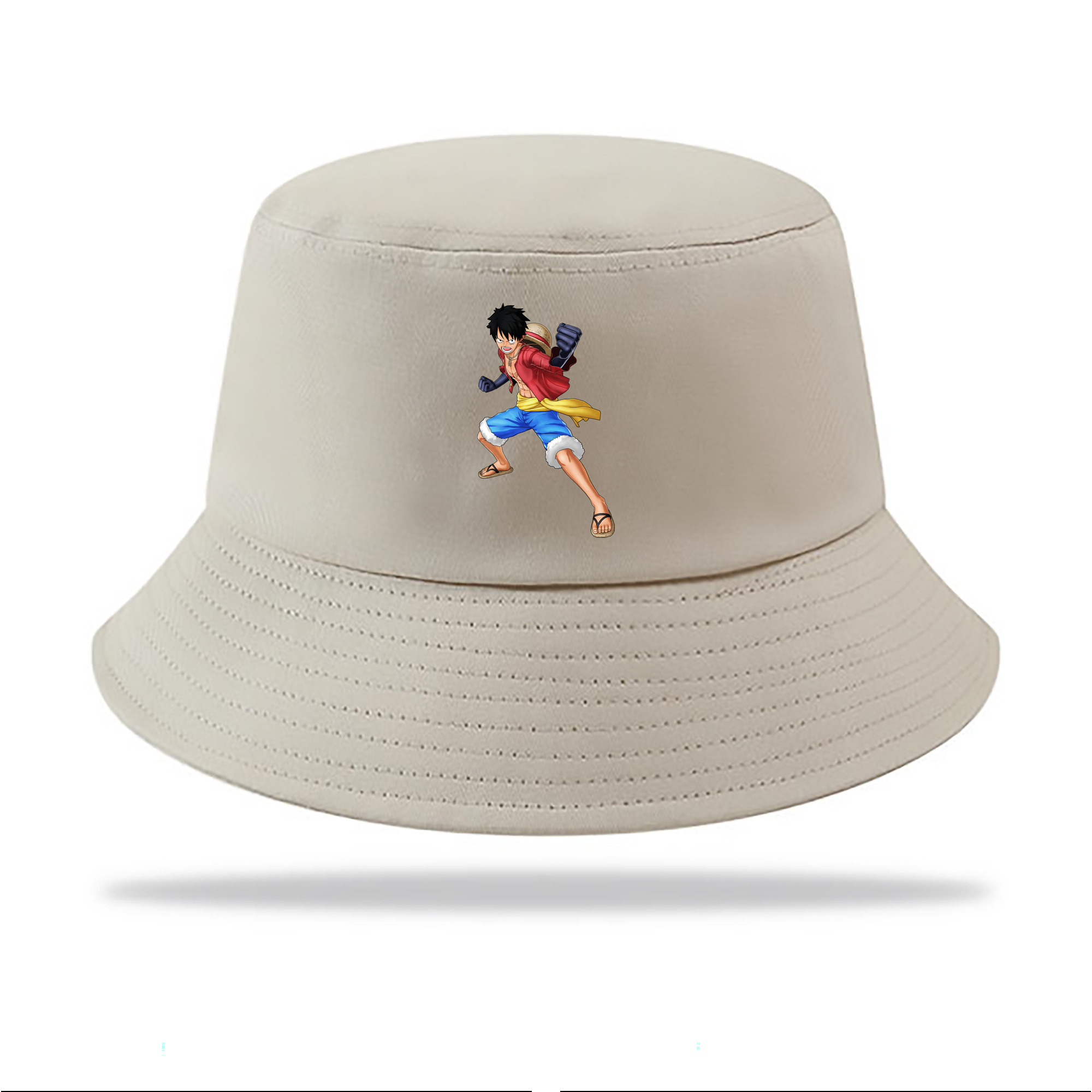 ワンピース モンキー・D・ルフィ ONE PIECE Monkey D. Luffy アウトドア日除けバケットハット